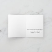 Carte Âge & Anniversaire Vin (Intérieur)