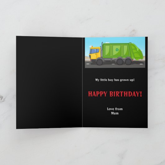 Carte Âgé DE 50 ANS (Intérieur)