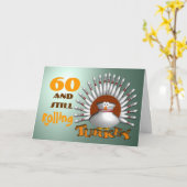 Carte Âge de Personnaliser (Fleur jaune)