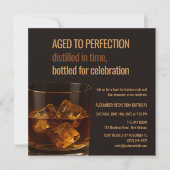 Carte Aged to Perfection | Whisky Birthday (Devant)