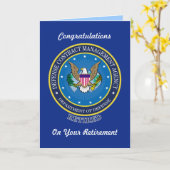 Carte Agence de gestion des contrats de défense (Fleur jaune)