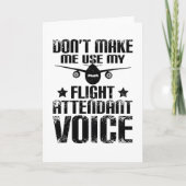 Carte Agent de bord (Devant)