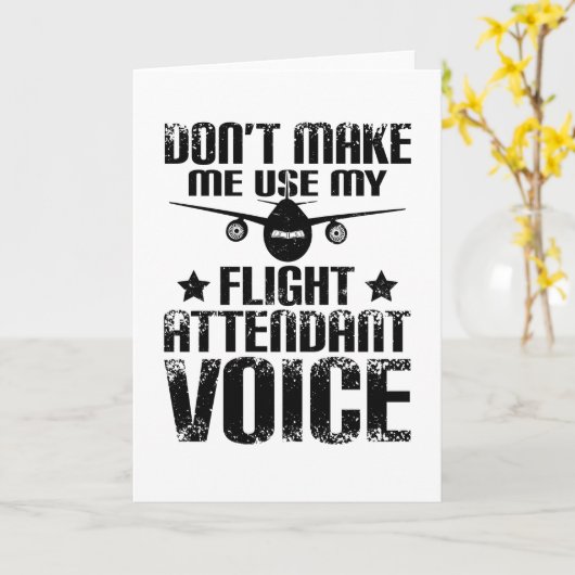 Carte Agent de bord (Fleur jaune)