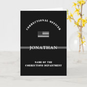 Carte Agent de correction de ligne d'argent mince person (Fleur jaune)