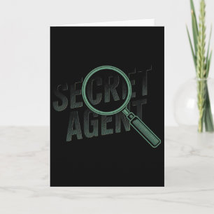 Carte Agent Secret - Inspecteur de costume d'agent secre