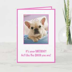 Carte Agir Comme Une Reine