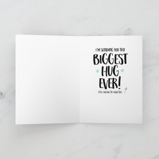 Carte Agiter Baguette Magique Sentez Mieux Se Bien Bient (Intérieur)