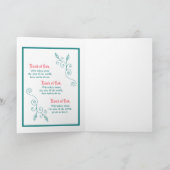 Carte Agneau pascal / Agneau de Dieu (Intérieur)