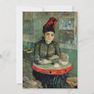 Carte Agostina Segatori, Café du Tambourin par Van Gogh