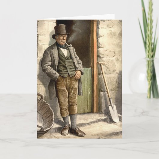 Carte Agriculteur irlandais (Devant)