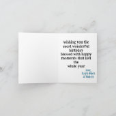 Carte Ai-Je L'Odeur Du Gâteau Mignonne Enfant Anniversai (Intérieur)