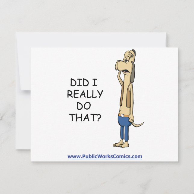 Carte Ai-Je Vraiment Fait Ça ? (Devant)