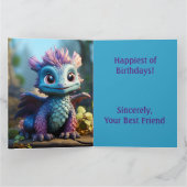 Carte Aiden, un dragon lunaire (Intérieur)