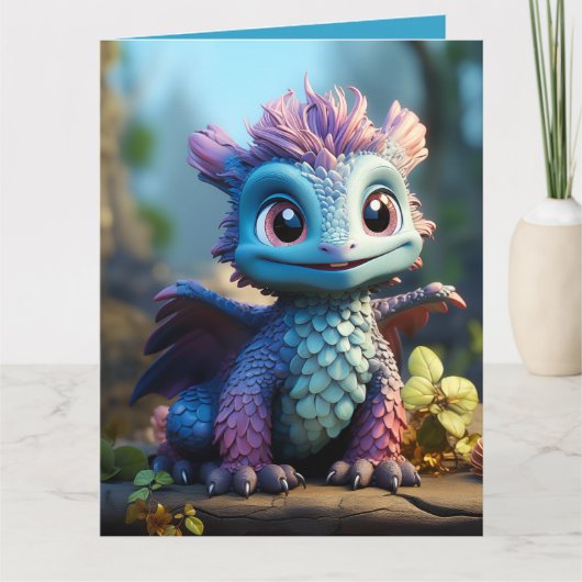 Carte Aiden, un dragon lunaire (Devant)