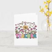 Carte Aider les petits esprits à développer les Fleurs s (Fleur jaune)