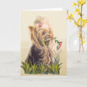 Carte "Aider Momma Garden" (Fleur jaune)