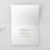 Carte Aides au Merci à Noël (Intérieur)