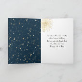 Carte Aigle à tête blanche avec drapeau américain (Intérieur)