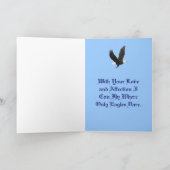 Carte aigle américain à tête blanche (Intérieur)