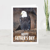 Carte Aigle américain chauve dans le nid (Devant)