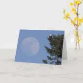 Carte Aigle de Bald | Pleine lune montante (Fleur jaune)