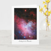 Carte Aigle Nebula, Messier 16 - Heureux d'être amis (Fleur jaune)