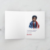 Carte Aigle Patriotique & Garçon Anniversaire Tout Améri (Intérieur)