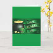 Carte AIH St. Patrick's Day Card (Fleur jaune)