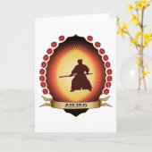 Carte Aikido Mandorla (Fleur jaune)