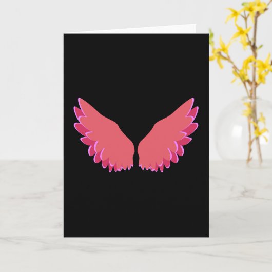 Carte Ailes de l'Ange (Fleur jaune)