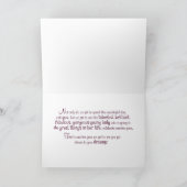 Carte Ailes de papillon fraiche afro-américaines (Intérieur)