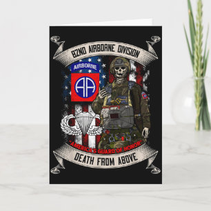 Carte Ailes de saut du 82e Airborne Di Paratrooper Fort