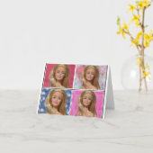 Carte Aime mes poupées (Fleur jaune)