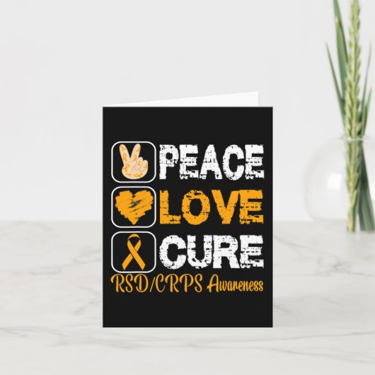 CARTE AIMER LA PAIX CURE RSD SENSIBILISATION DES CRPS (Devant)