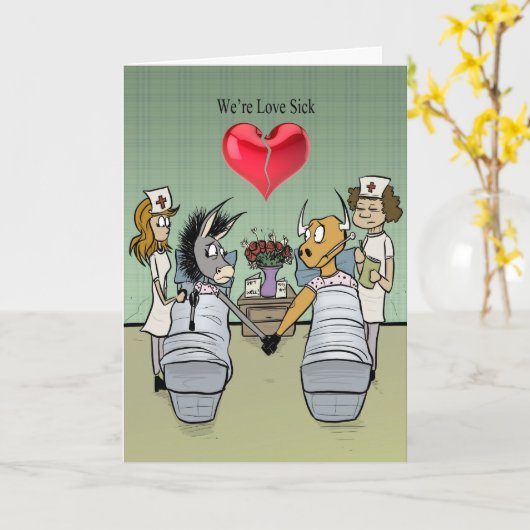 Carte Aimer Sick (Fleur jaune)