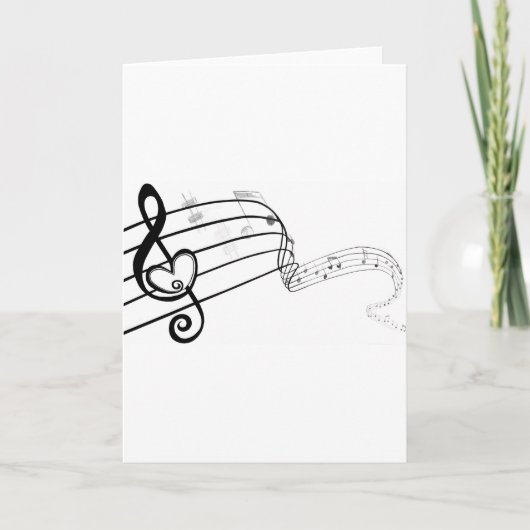 Carte Aimez ma musique (Devant)