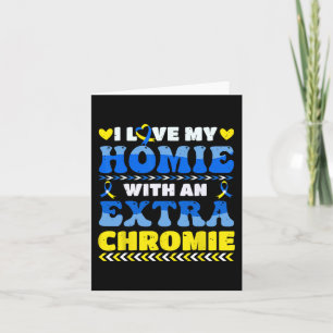 Carte Aimez Mon Homie Avec Une Chromie Supplémentaire En