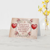 Carte Aimez-vous le boisseau et un pic (Fleur jaune)