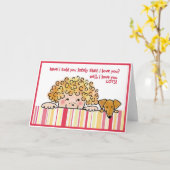 Carte Aimez-Vous Lots ! (Fleur jaune)