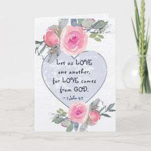 Carte Aimons-nous une autre Bible Saint Valentin