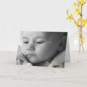 Carte Ainsi béni (Fleur jaune)