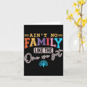 Carte Ain't No Family Like The One I Got Matching Family (Fleur jaune)