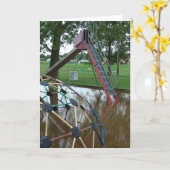 Carte Aire de jeu inondée (Fleur jaune)