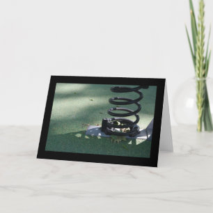 Carte Aire de jeux pour enfants 16 Metal Spring card