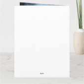 Carte Airedale d'Halloween avec citrouilles effrayantes (Dos)