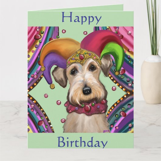 Carte Airedale Terrier  (Devant)