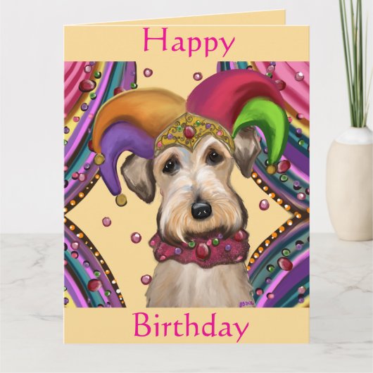 Carte Airedale Terrier  (Devant)