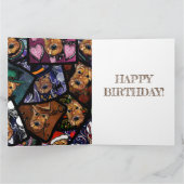 CARTE AIREDALE TERRIER (Intérieur)