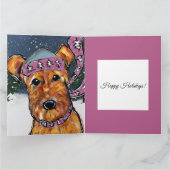 Carte Airedale Terriers (Intérieur)