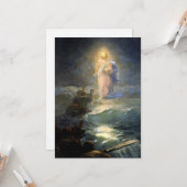 Carte Aivazovsky - Marcher sur l'eau (Devant/Arrière en situation)